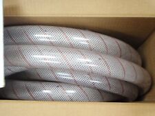 HOSE CLEAR PVC TUBING RED TRACER 1-1/2