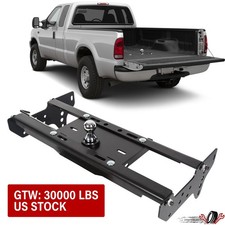 For Ford F250 F350 99-16 Gooseneck Trailer Hitch System Complete Under Bed Kit picture