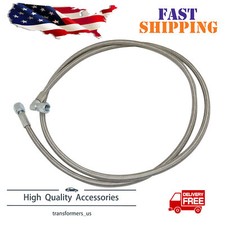 Steel Braided Turbo Oil Feed Line 60