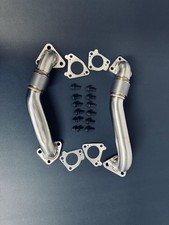 Heavy-Duty Upgraded 304SS Up Pipes W/ Gaskets for 6.6L 01-16 GMC Chevy Duramax picture