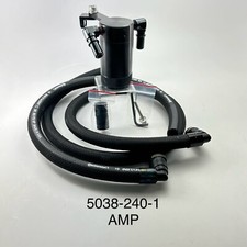 For 12-18 Jeep Wrangler JK 3.6 ECU Mount Billet Oil Catch Can CNC Aluminum Blakk picture