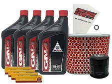 Cyclemax 10W-40 Tune-Up Kit fits 1995-2007 Honda VT 1100 VT1100 Shadow w/ Plugs picture