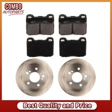 Rear Disc Brake Pad Set Disc Brake Rotor for 1984-1989 Mercedes-Benz 190D picture