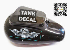 BAJA Warrior Mini Bike  Storage Tank Decal Sticker picture