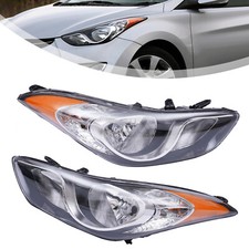 For Hyundai Elantra 2011-2013 RH/LH/R+L Headlight Left/Right/Pair Headlamp picture