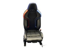 2023-2026 BMW M2 G87 OEM FRONT RIGHT HEATED SEAT SET BLACK LEATHER W/ BLUE & RED picture