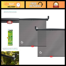 2 Pack Baby Car Window Sun Shade - UV Protection, Easy Install, Black picture