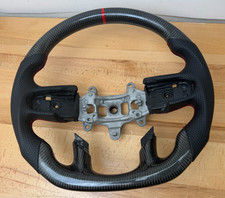 Jianggai Carbon Fiber Sport Steering Wheel 1500 Dodge Ram 2019-2024 non Heated  picture