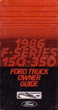 1986 Ford Truck Owners Manual User Guide Reference Operator Book picture