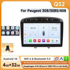 For Peugeot 308 308SW1 2007-2015  Car radio GPS Navi Android15 Carplay BT5.4 DSP picture