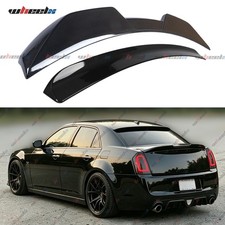 For 11-23 Chrysler 300 Carbon Fiber M Style Trunk Spoiler + V2 Rear Roof Wing picture