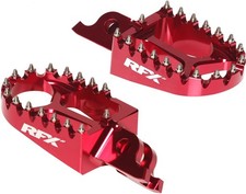 RFX Pro Aluminum Footpegs Red for Honda CRF 450/CRF 250/CRF 150/CR125R/CR250R picture