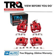 TRQ Performance Brake Caliper Set Performance Fits 2013-2017 Honda Accord picture