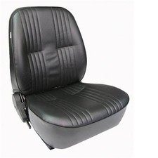 Procar 80-1400-51L LH-Side Low Back Black Vinyl Bucket Seat picture