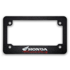 For Honda Racing MOTORCYCLES Textured Motorcycle License Plate Frame(ALL MODELS) picture