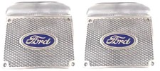 2 ALLOY RUNNING BOARD FOOT STEP PLATE FOR VINTAGE CLASSIC FORD CARS picture