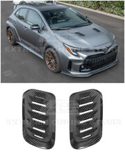 For 23-Up GR Corolla | JDM Factory Style CARBON FIBER Front Bulge Hood Vent picture