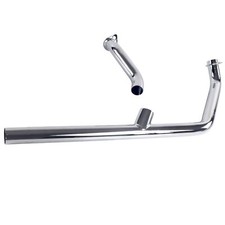 Iron Growl Front Exhaust Pipe Set for 1970-1984 Harley Shovelhead Exhaust Pipes picture