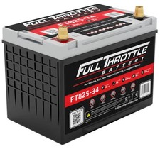 Fullriver Full Throttle FT825-34 65Ah 825 CCA AGM Battery (Group 34) picture