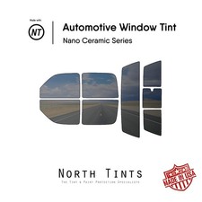 Nano Ceramic PreCut Window Tint Film for Chevrolet Silverado 1500 2001-2006 4 Dr picture