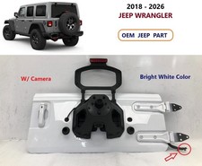 2018-2026 JEEP WRANGLER Rear Back Door Tailgate Shell Liftgate (Bright White) #4 picture