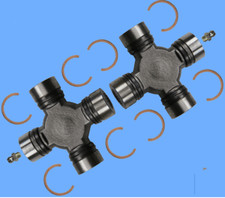 2 Premium Driveshaft Universal Joint Front Rear Moog 534G Greasable 4WHEEL DRIVE picture