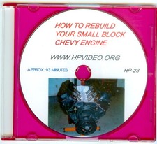 How to Rebuild your Small Block Chevy SBC 350 327 305 283 Video Manual 