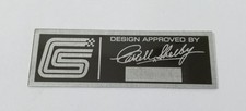 VINTAGE CARROLL SHELBY DATA PLATES DASHBOARD |Fit For picture