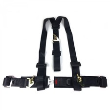 3-Point Black Racing Harness picture