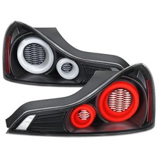 Fit 2008-2013 Infiniti G37 Coupe 14-15 Q60 Black Sequential LED Tail Lights Lamp picture