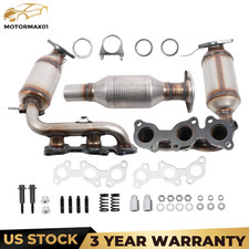 3x Rear Bank 1 & 2 Catalytic Converter For 2004-2006 Toyota Sienna 3.3L picture