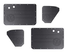 1953-1955 VW Beetle Carved Set of 4 Door Panel and Rear Side ABS -  picture