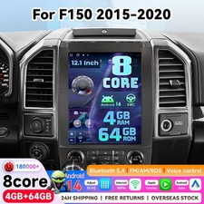 Prime Day | 12.1'' Car Radio Stereo CarPlay For Ford F150 F250 F350 Tesla Style picture