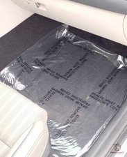 Full Adhesive Plastic Car Floor Mats (3 Mil or 4 Mil) (300 Foot Roll / 175 Mats) picture