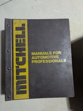 Mitchell Tune-Up Service & Repair Supplement 1982 1983 1984Domestic Cars Vol II picture