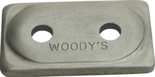 Woody's ADD2-3775-B Double Digger Aluminum Support Plates Natural - 5/16in. T... picture