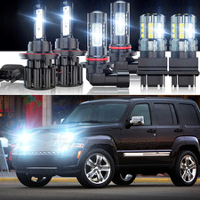For 2008-12 Jeep Liberty Lámparas LED para faros&luces antiniebla +intermitentes picture