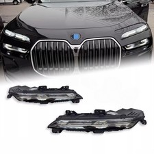 Pair LED Crystal style Daytime Running Lights For BMW 7 Series I7 G70 2023-2027 picture