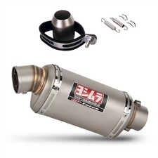 310mm Universal Exhaust Pipe 51mm Muffler Tip With DB Killer For Motorcycle ATV picture