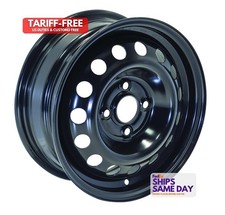 One 14inch Black Steel Wheels 4Lug Rim for Mitsubishi Mirage Lancer rPY RTX picture