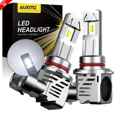 Pair AUXITO 9005 HB3 LED High Beam Headlight White 6500K 200W 24000LM Bulbs Kit picture