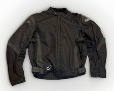 Joe Rocket Armored Padded Motorcycle Jacket Size Medium Black Biker Protection picture