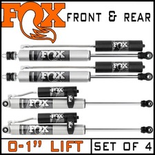 Fox 2.0 Reservoir Front/Rear Shocks fit 2017-2026 Ford F250 F350 4WD w/0-1