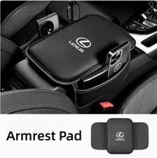 Car Armrest Cushion Cover Center Console Box Pad Mat with Pocket For Lexus picture