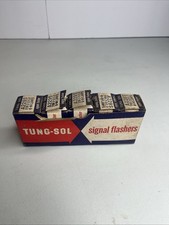 Vintage NOS Tung-Sol A229S 6 Volt Signal Flasher Lot of 5 With Display Box picture