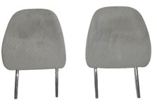2015-2020 Toyota Sienna 2nd Row Headrest Set 2 Cloth Light Gray  picture