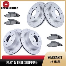 Front Rear Brake Rotors Pads fit for GMC Sierra 1500 Silverado 1500 1999-2006 picture
