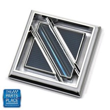 1981-1987 Buick Regal Square Blue Sail Panel Emblem GM 20220594 EACH picture