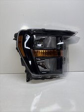 Nice 2021-2023 Ford F150 RH Right Passenger Side Headlight Black Halogen OEM picture