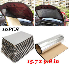 10 PCS Car Sound Deadener Mat Firewall Heat Shield Insulation Pad For Automotive picture